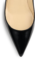 Thumbnail for your product : Christian Louboutin Rocket Patent Leather Kitten Heel Pumps