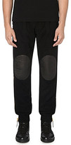Thumbnail for your product : Giuseppe Zanotti Leather patch jogging bottoms - for Men