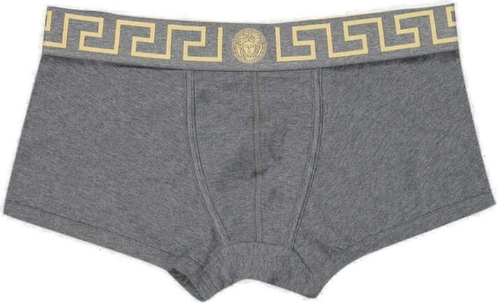Versace Greca Border Stretched Boxer Briefs