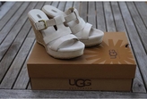 Thumbnail for your product : UGG White Leather Sandals