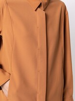 Thumbnail for your product : GOODIOUS Twill Concealed-Button Shirt Jacket
