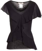 Thumbnail for your product : Fuzzi Ruffle Tulle Top
