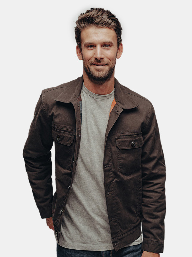 The Normal Brand Waxed Canvas Jacket ShopStyle Outerwear