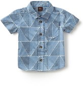 Thumbnail for your product : Tea Collection Mosaic Short Sleeve Sport Shirt (Baby Boys)