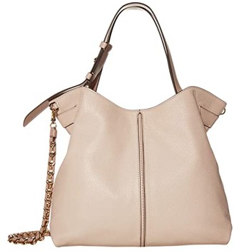 michael kors downtown astor large pebbled leather shoulder bag