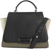 Thumbnail for your product : Zac Posen ZAC Eartha Leather & Nubuck Shoulder Bag