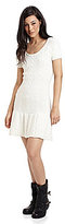 Thumbnail for your product : Sam Edelman Cable Fit-and-Flare Sweater Dress