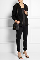 Thumbnail for your product : The Elder Statesman Plated cashmere hooded top