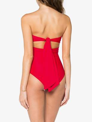 Paper London Florentine Red CutOut Swimsuit