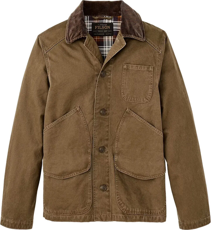 Filson Corduroy-Collar Cotton Jacket