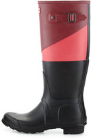 Thumbnail for your product : Hunter Original Tall Asymmetric Colorblock Welly Boot