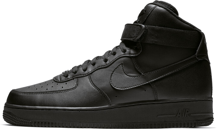 mens black air force 1 high