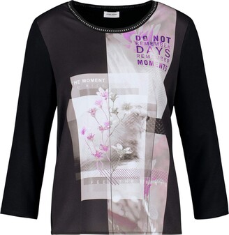 Gerry Weber Women's T-Shirt 3/4 Arm - ShopStyle Long Sleeve Tops