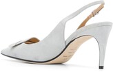 Thumbnail for your product : Sergio Rossi Pointed 85mm Sling-Back Pumps