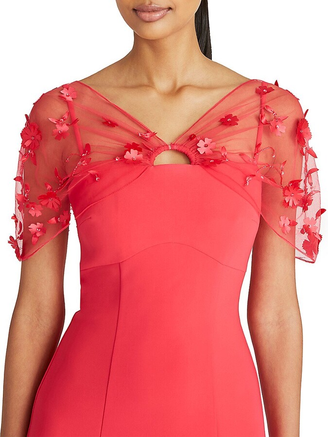 Theia Riley HighLow Cocktail Dress ShopStyle