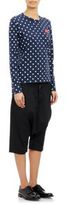 Thumbnail for your product : Comme des Garcons PLAY Women's Polka Dot Long Sleeve T-Shirt-Blue