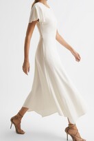 Thumbnail for your product : Reiss Cap Sleeve Midi Dress