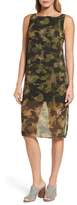 Thumbnail for your product : Kenneth Cole New York Print Chiffon Shift Dress