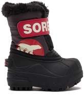 Thumbnail for your product : Sorel Snow Commander Faux Fur Lined Boot (Baby & Toddler)