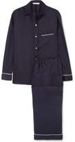 Thumbnail for your product : Pour Les Femmes - Linen Pajama Set - Navy