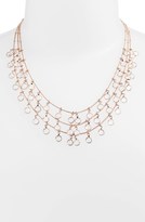 Thumbnail for your product : Anne Klein Triple Row Beaded Necklace