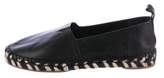 Thumbnail for your product : Proenza Schouler Leather Round-Toe Espadrilles