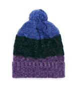 Thumbnail for your product : Paul Smith Colour-block wool beanie