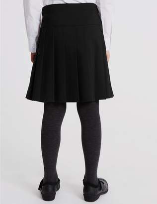 Marks and Spencer Girls' Slim Fit Pleated Skirt