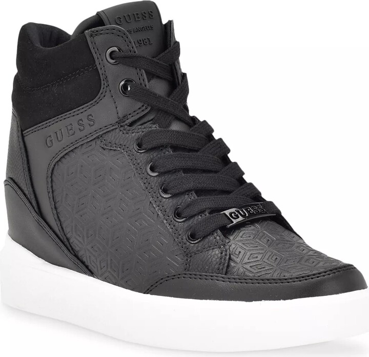 Wedge Heel Guess Sleehak Sneaker Sleehak Hoge Sneakers Guess