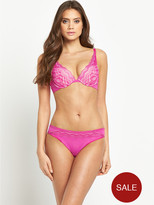 Thumbnail for your product : Wonderbra My Pretty Push Up Lace Brazilian Briefs