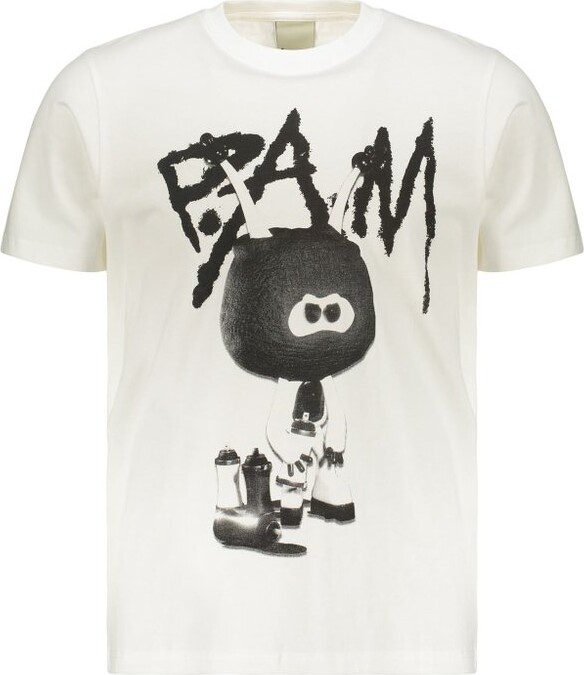 PAM Logo Printed Crewneck T-Shirt