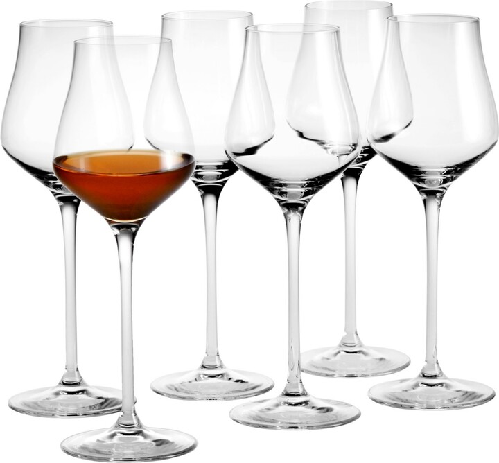 Holmegaard Perfection Spirit Glasses, Set of 6