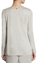 Thumbnail for your product : St. John Paneled Scoopneck Top