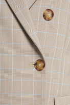 Thumbnail for your product : Maje Double-breasted Prince Of Wales Checked Woven Blazer