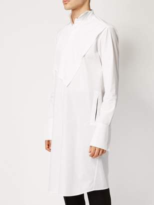Aganovich chest patch long shirt