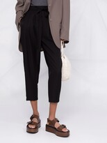Thumbnail for your product : DKNY Paperbag Tapered Trousers