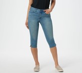 Thumbnail for your product : NYDJ Skinny Capri with Side Slits -Arroyo