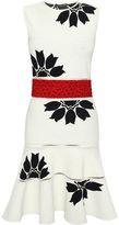 Thumbnail for your product : Alexander McQueen Flower Jacquard Mini Dress