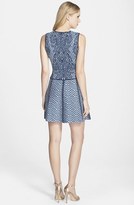 Thumbnail for your product : BCBGMAXAZRIA 'Anne' Sleeveless Fit & Flare Sweater Dress