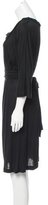 Thumbnail for your product : Cacharel Belted Scoop Neck Dress