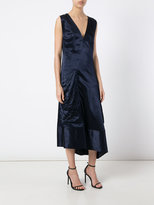 Thumbnail for your product : Victoria Beckham asymmetric plunge dress