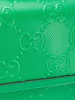 Thumbnail for your product : Gucci embossed GG motif messenger bag