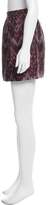 Thumbnail for your product : Gryphon Jacquard Chevron Skirt Magenta Jacquard Chevron Skirt