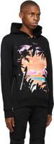 Thumbnail for your product : Balmain Black Graphic Hoodie