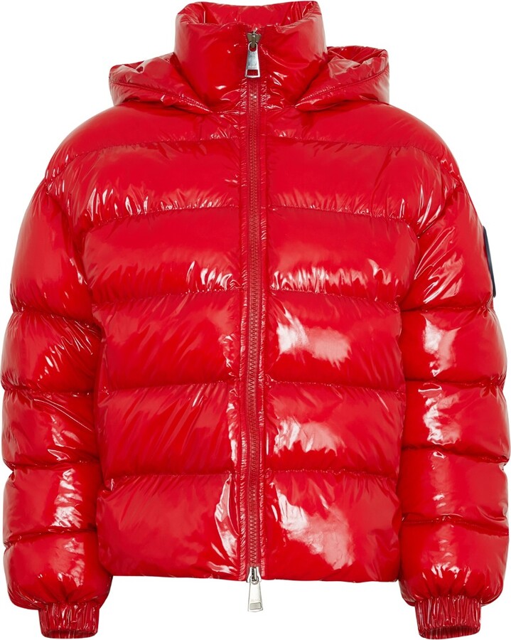 XUMU - Pucelle Downsized, Glossy Quilted Hooded Puffer Jacket - ShopStyle