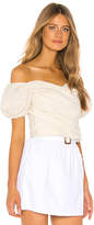 Thumbnail for your product : superdown Gabriella Puff Sleeve Top