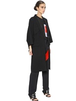 Thumbnail for your product : Givenchy Stretch Wool Kimono Coat