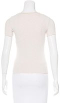 Thumbnail for your product : Armani Collezioni Short Sleeve Crew Neck Top