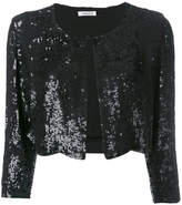 Thumbnail for your product : P.A.R.O.S.H. cropped sequin cardigan