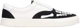 Thumbnail for your product : Amiri Skel Toe Sneakers In White Suede And Leather
